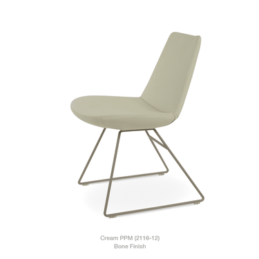 Eiffel Wire Chair Leather by SohoConcept - New