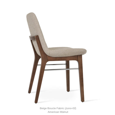 Eiffel Wood Chair Fabric by SohoConcept - New