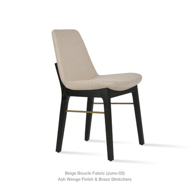 Eiffel Wood Chair Fabric by SohoConcept - New