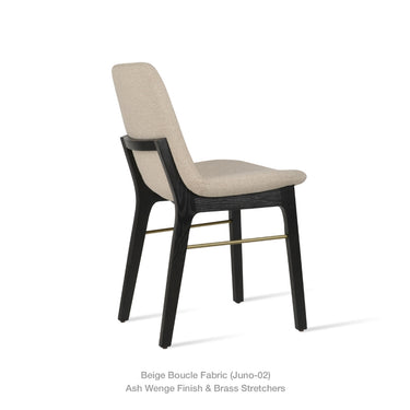 Eiffel Wood Chair Fabric by SohoConcept - New