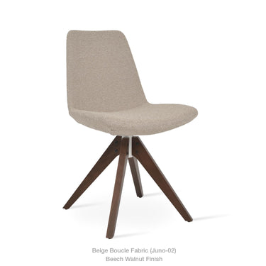 Eiffel Pyramid Swivel Chair Fabric by SohoConcept - New