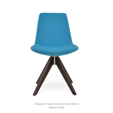 Eiffel Pyramid Swivel Chair Fabric by SohoConcept - New