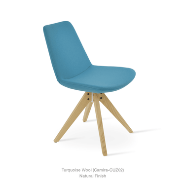 Eiffel Pyramid Swivel Chair Fabric by SohoConcept - New