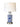 Elaine Chinese-Inspired Blue Porcelain Cordless Table Lamp