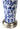 Elegant Elaine Chinoiserie Cordless Table Lamp with nickel finish