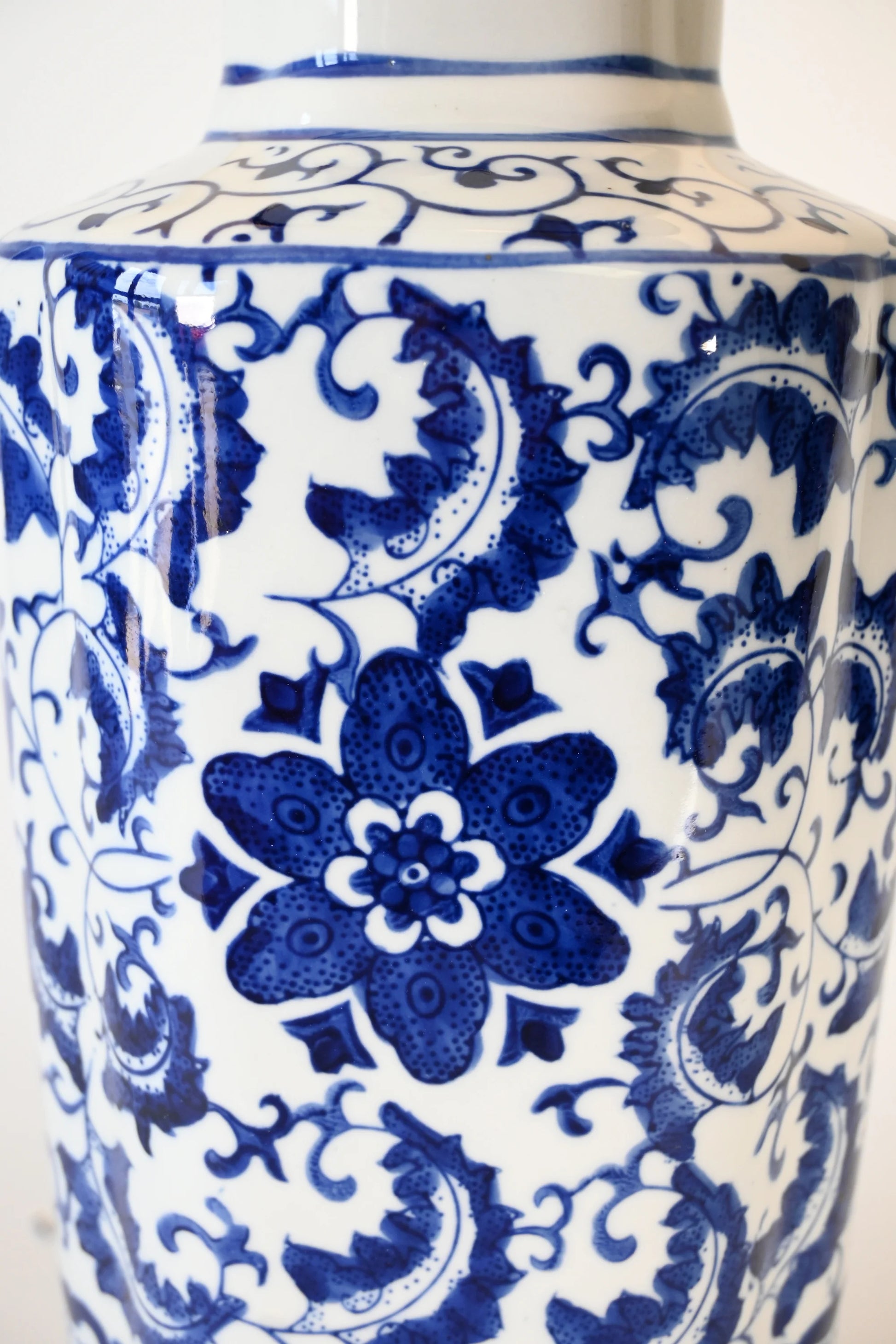 Blue Porcelain Lighting | Home Table Lamps