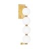 Perle 15" Italian Hand-Blown Glass LED Wall Sconce for Modern Homes and Hotels