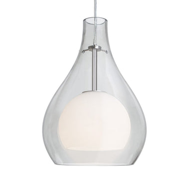 Besa Elle 11 Opal Globe Glass LED Pendant
