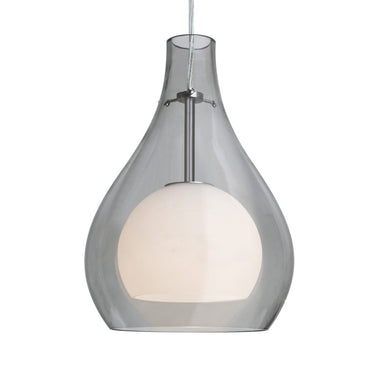 Besa Elle 11 Opal Globe Glass LED Pendant