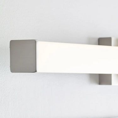 Ellis 36 inch black bathroom light, contemporary vanity fixture, horizontal mount