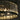 Contemporary Crystal Chandelier, Elvira Black Drum, 24 inch, 6 Lights