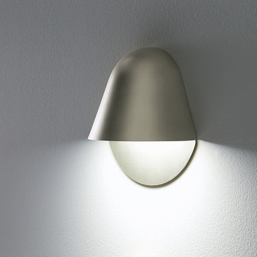 Penta Enoki wall sconce in a champagne titanium finish