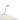 Focaccia Solo LED Desk Lamp – Silver, Grommet Mount
