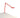 Koncept Focaccia Desk Lamp Matte Fire Red Through-Table Mount