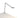 Koncept Focaccia Desk Lamp Silver Grommet Mount