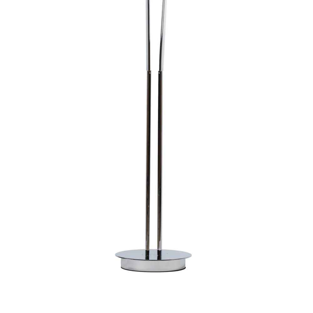 Finesse Decor Munich LED Chrome 63" Floor Lamp - Dimmable