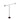 Finesse Decor Floor Lamp Black and Chrome