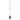 Finesse Decor Aluminum and Glass Floor Lamp Satin Nickel