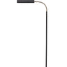 House of Troy Fusion Flex task floor lamp black/satin nickel