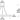 Tech Lighting inspired LED ring pendant for architectural interior designs- line drawing