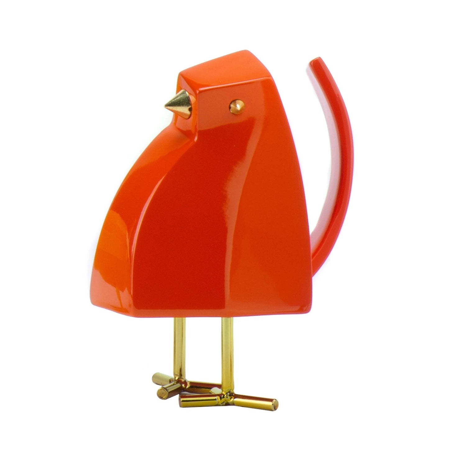 Finesse Decor Orange Bird Sculpture 1