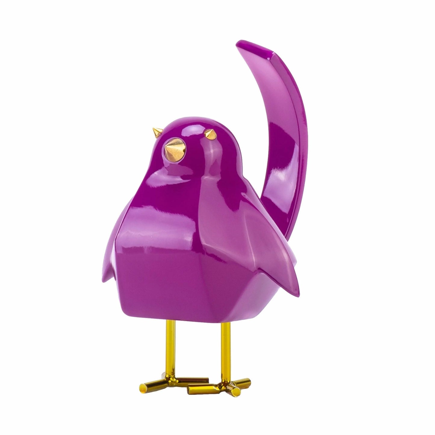 Finesse Decor Purple Bird Sculpture 1