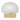 Hand-blown glass table lamp with antique brass base and warm LED light
