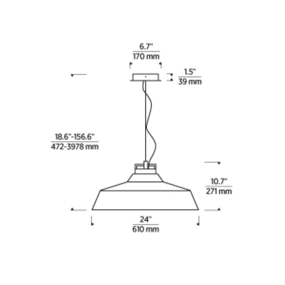 ExtraLarge Short Pendant Light Visual Comfort Modern LoftModern