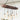 farmhouse linear chandelier with wood frame and matte black metal canopy for kitchen island lighting