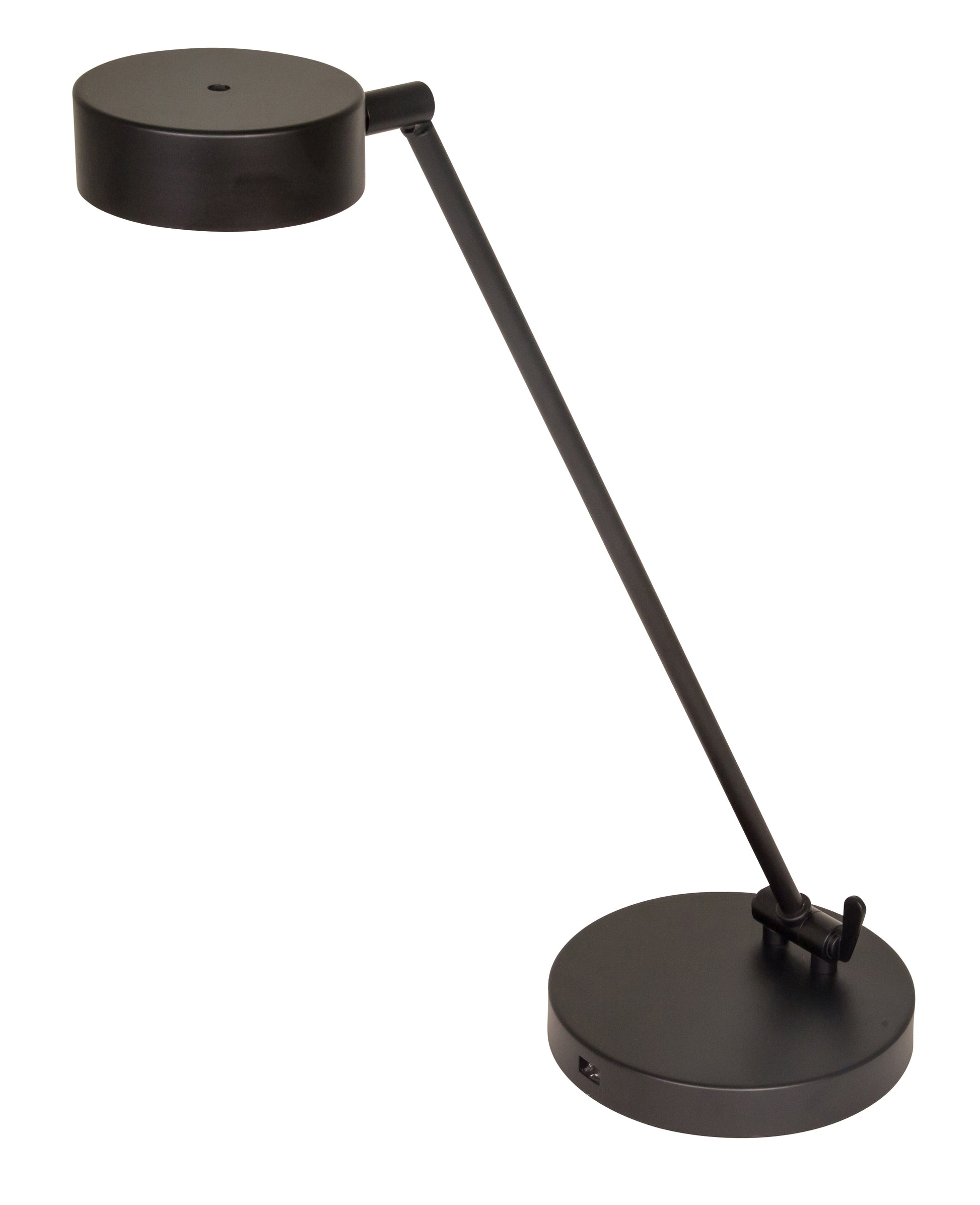 House of Troy Generation adjustable LED table lamp in black G450-BLK