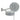 House of Troy Generation Swing Arm Wall LED Lamp in Platinum Gray
