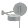 House of Troy Generation Swing Arm Wall LED Lamp in Platinum Gray