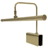 House of Troy Grand Piano LED Clamp Lamp 19" Polished Brass