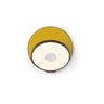 Koncept Gravy Wall Sconce Metallic Black Body Honeydew Felt Plates Hardwire