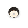 Koncept Gravy Wall Sconce Metallic Black Body Metallic Black Plates Plug-In