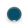 Koncept Gravy Wall Sconce Matte White Body Azure Felt Plates Plug-In