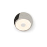 Koncept Gravy Wall Sconce Silver Body Chrome Plates Plug-In