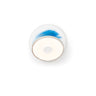 Koncept Gravy Wall Sconce Silver Body Paintable Plates Hardwire