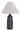 Black Matte Scatchard 25" Stoneware Table Lamp – House of Troy studio photo