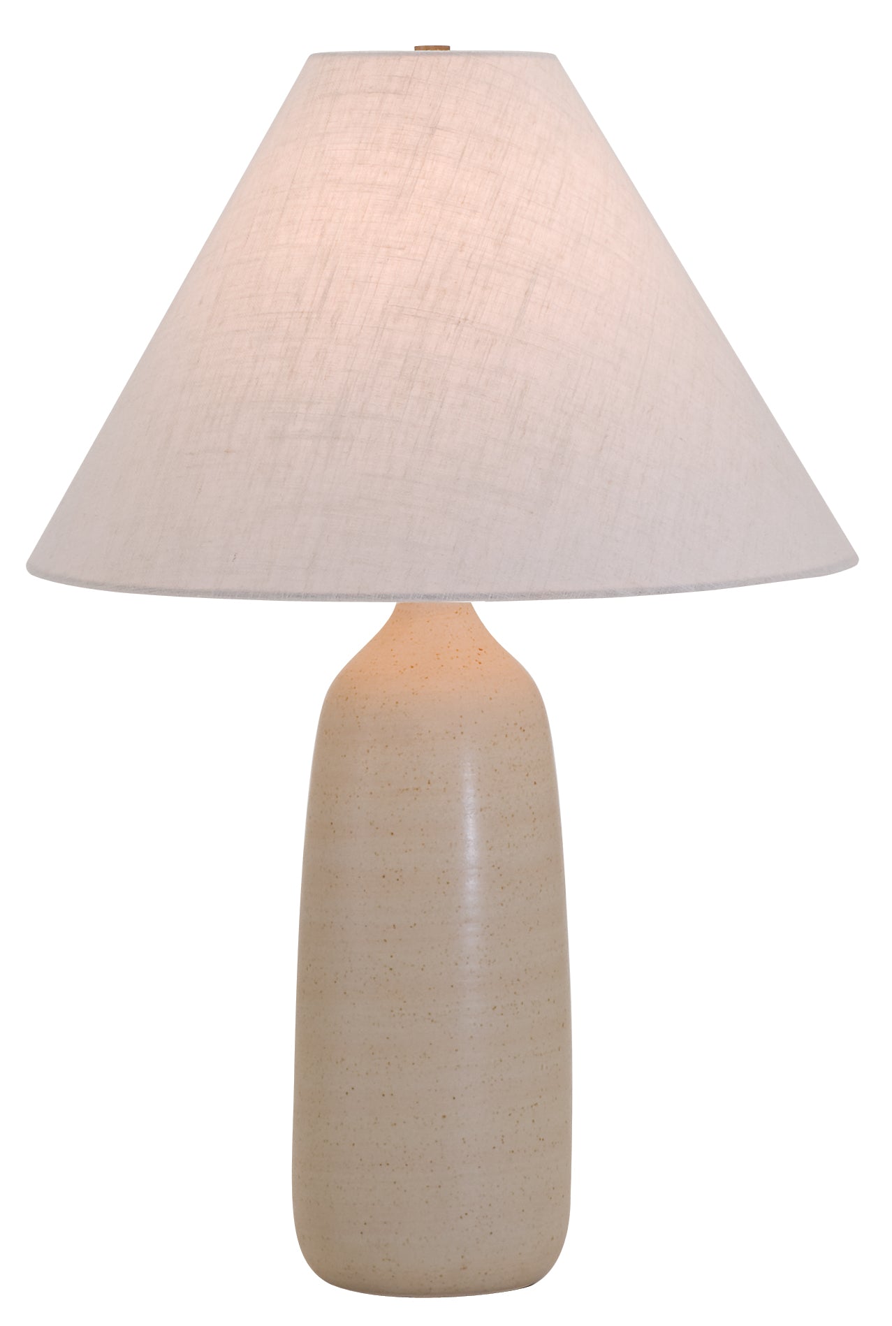 House of Troy Scatchard 25" Stoneware Table Lamp in Oatmeal GS100-OT