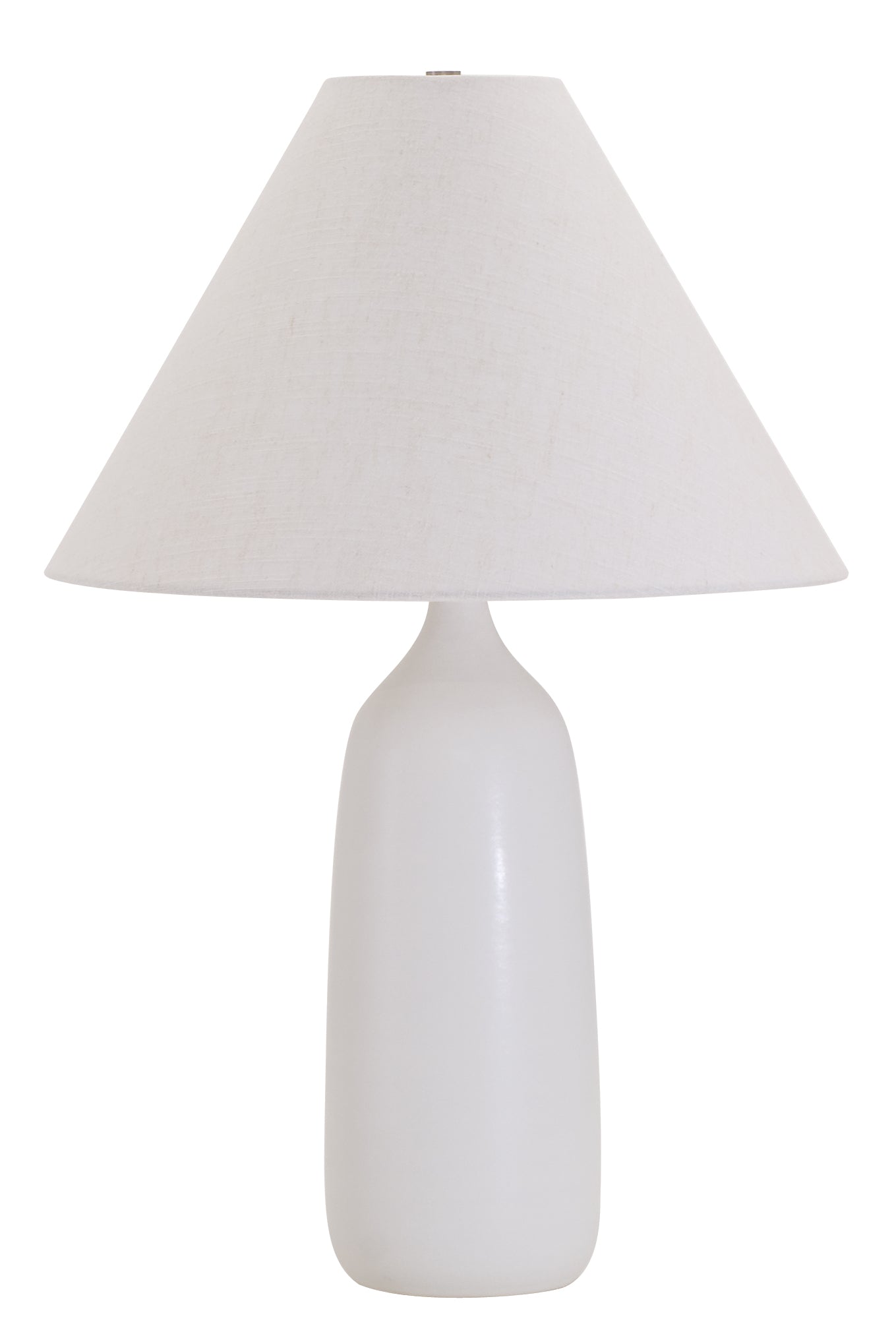 House of Troy Scatchard 25" Stoneware Table Lamp in White Matte GS100-WM