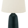 House of Troy Scatchard 31" Stoneware Table Lamps in Black Matte