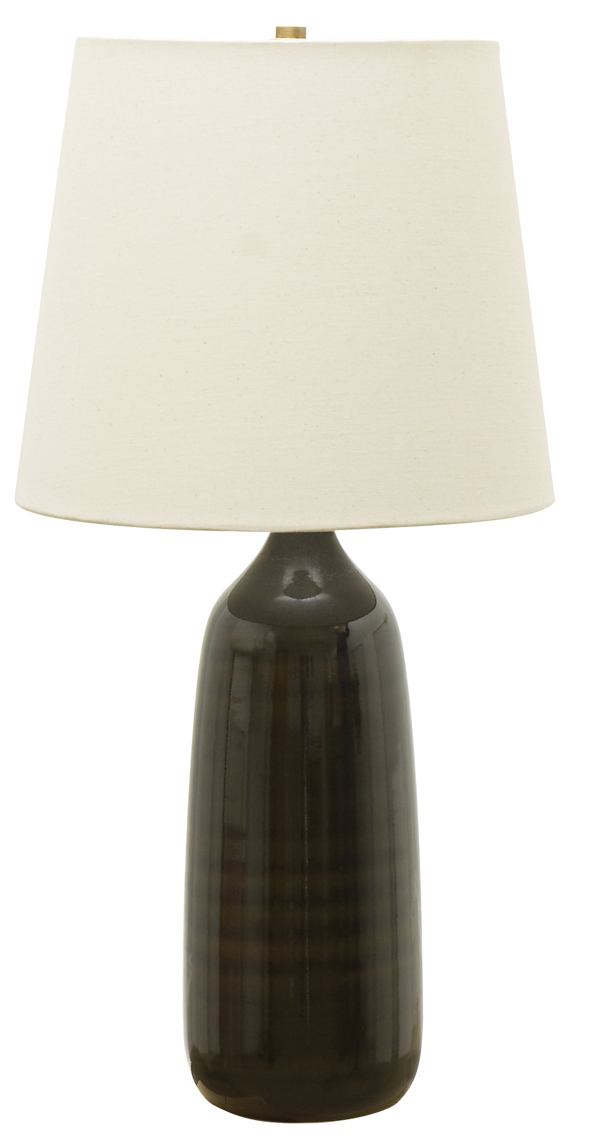 House of Troy Scatchard 31" Stoneware Table Lamp in Brown Gloss GS101-BR