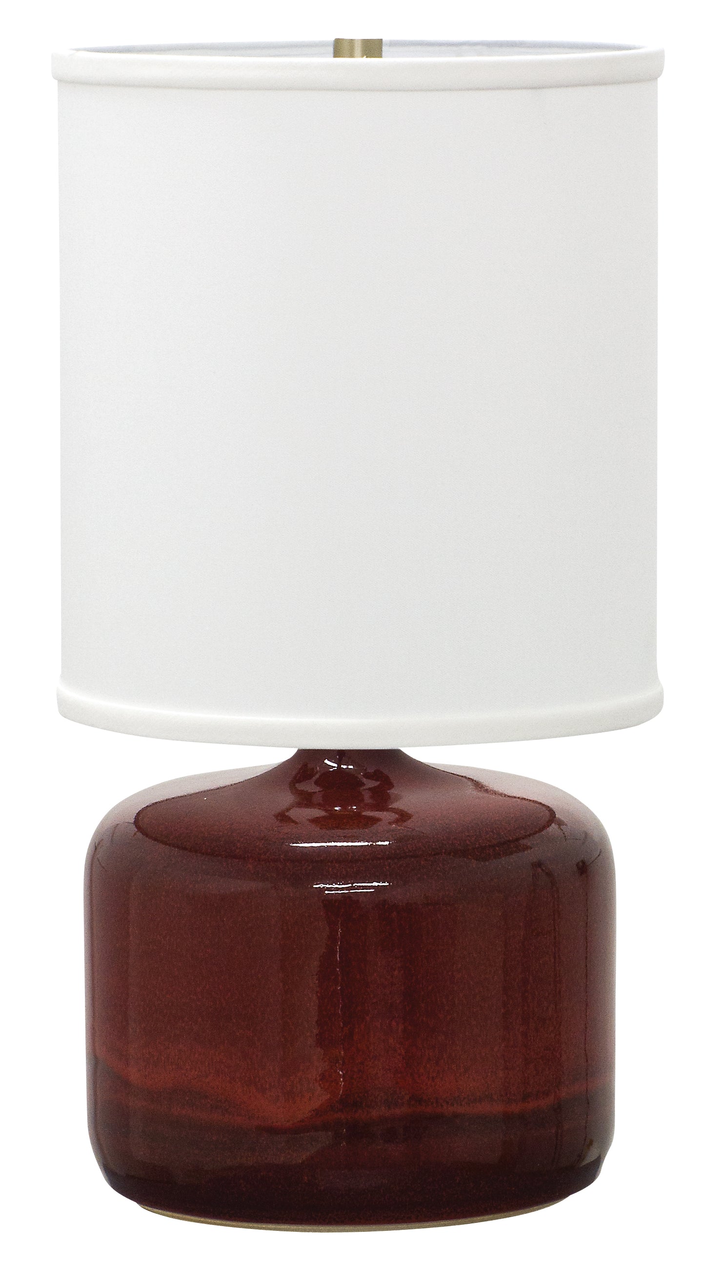 House of Troy Scatchard 19.5" Stoneware Table Lamp in Copper Red GS120-CR