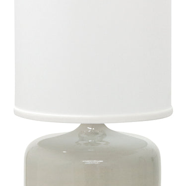 Gray Gloss Scatchard 19.5" Stoneware Table Lamp – House of Troy studio photo
