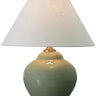 House of Troy Scatchard 21.5" Stoneware Table Lamps in Celadon