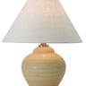House of Troy Scatchard 21.5" Stoneware Table Lamps in Oatmeal