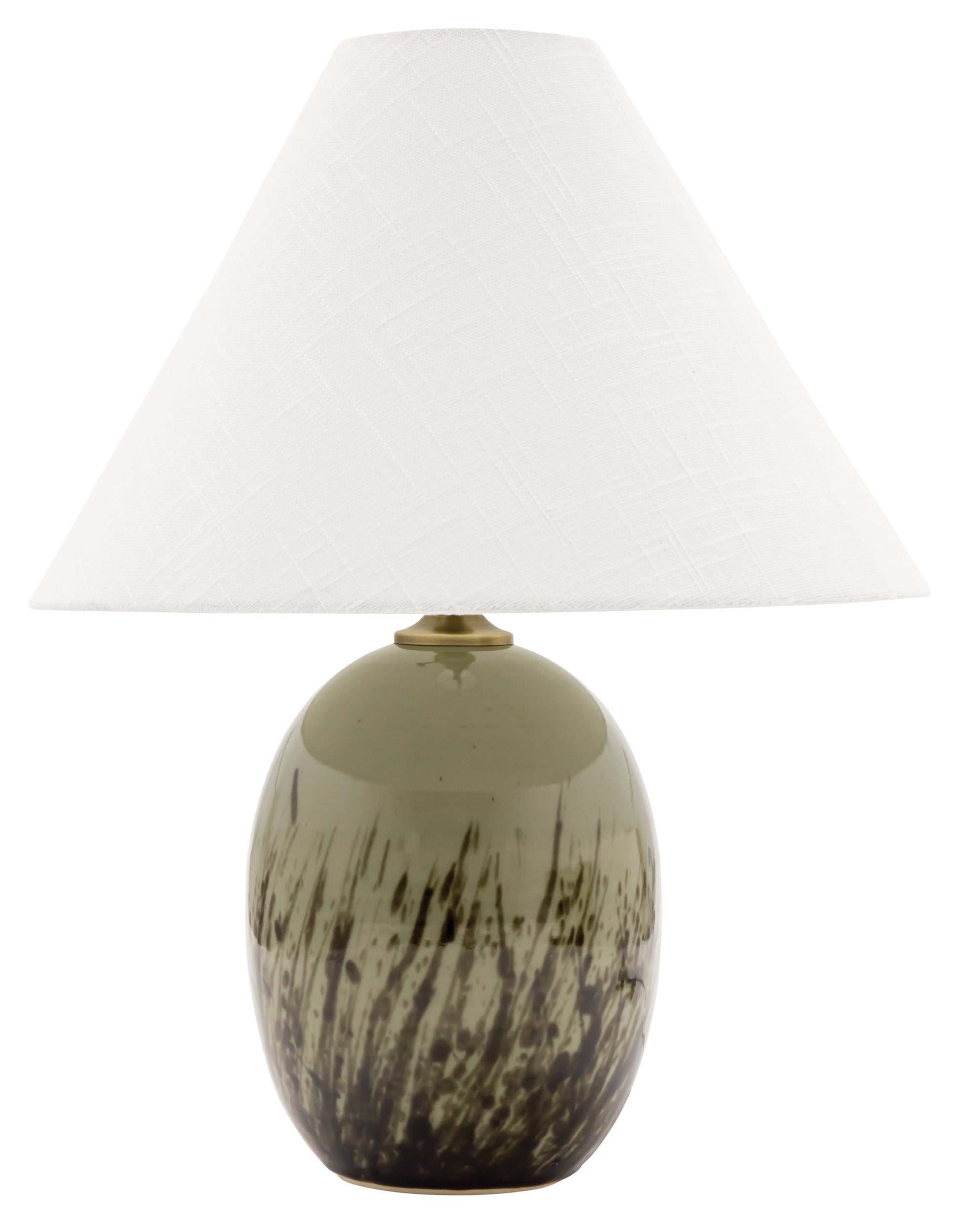 House of Troy Scatchard 22.5" Stoneware Table Lamp in Decorated Celadon GS140-DCG
