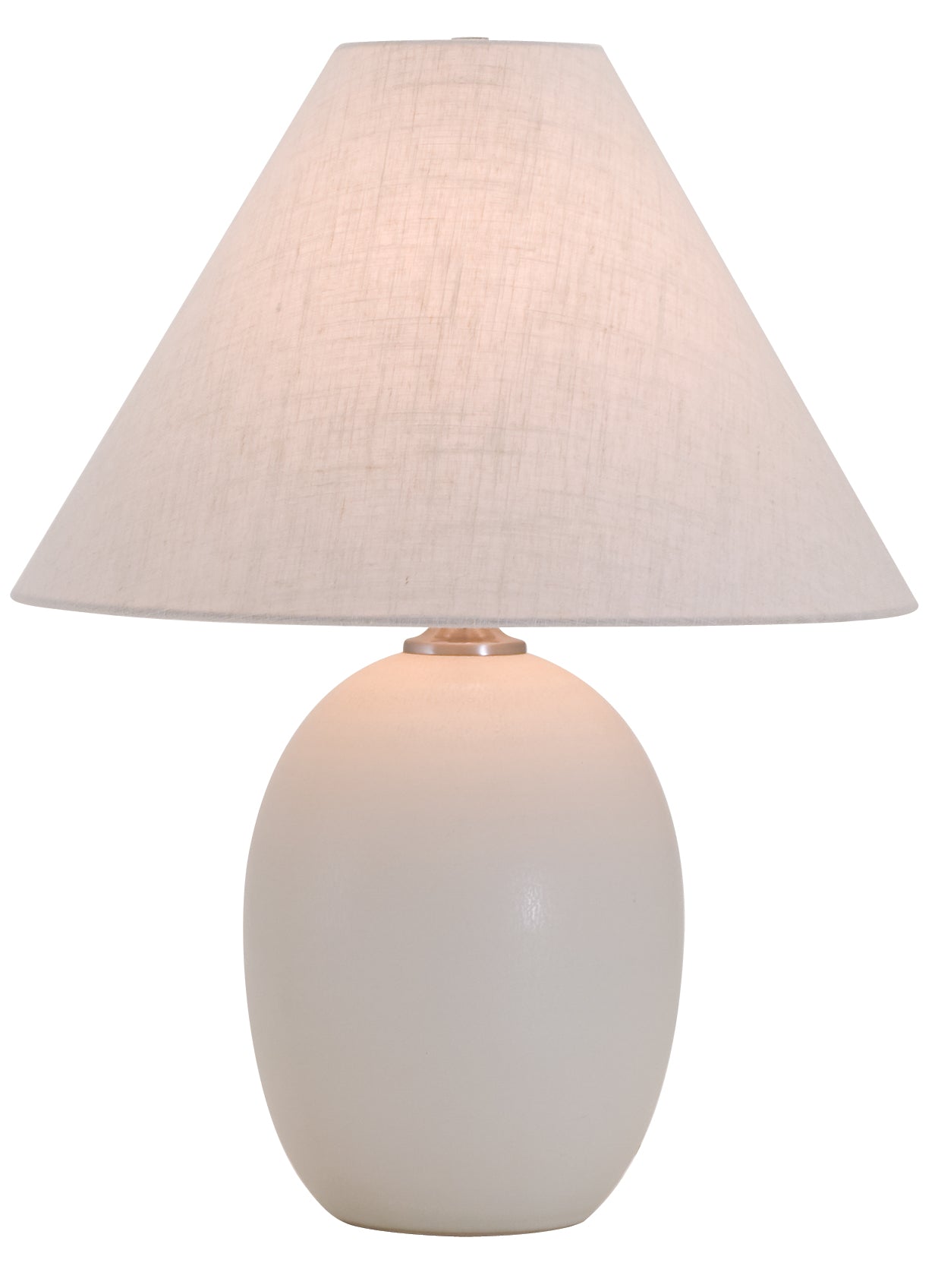 House of Troy Scatchard 22.5" Stoneware Table Lamp in White Matte GS140-WM