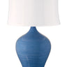 House of Troy Scatchard 25" Stoneware Table Lamps in Cornflower Blue